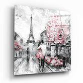 Paris Glass Wall Art.